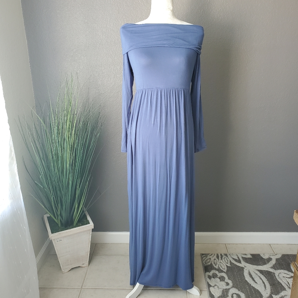 Mother Bee Maternity, size L, blue